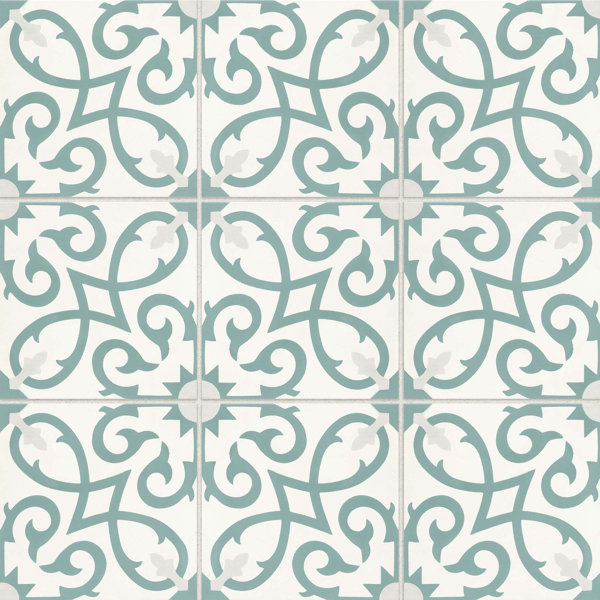 Bedrosians Remy 8 X 8 Cement Spanish Wall Floor Tile Wayfair