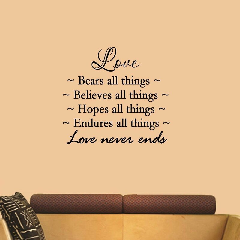 Winston Porter Clifford Love Bears All Things Believes All Things Hopes All Things Endures All ...
