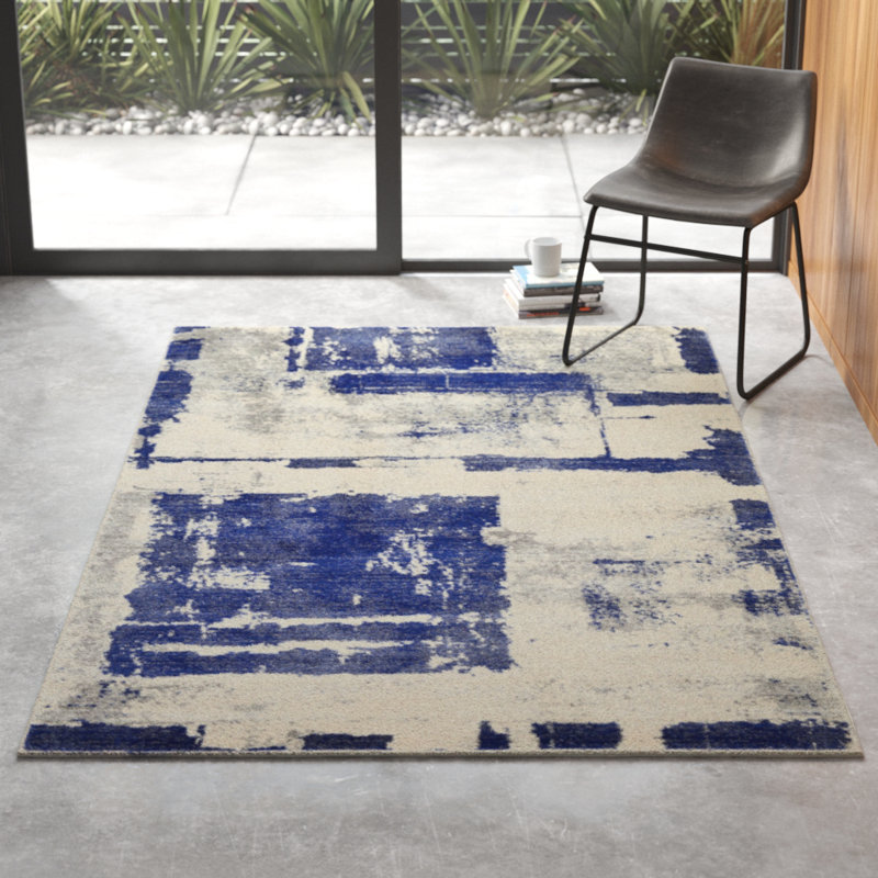 Madill Navy Blue Area Rug Madill Navy Blue Area Rug