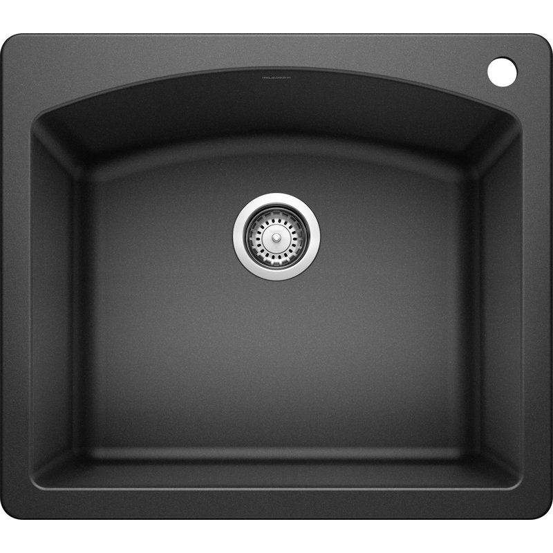 Blanco Diamond 25 L X 22 W Dual Mount Kitchen Sink Reviews Wayfair