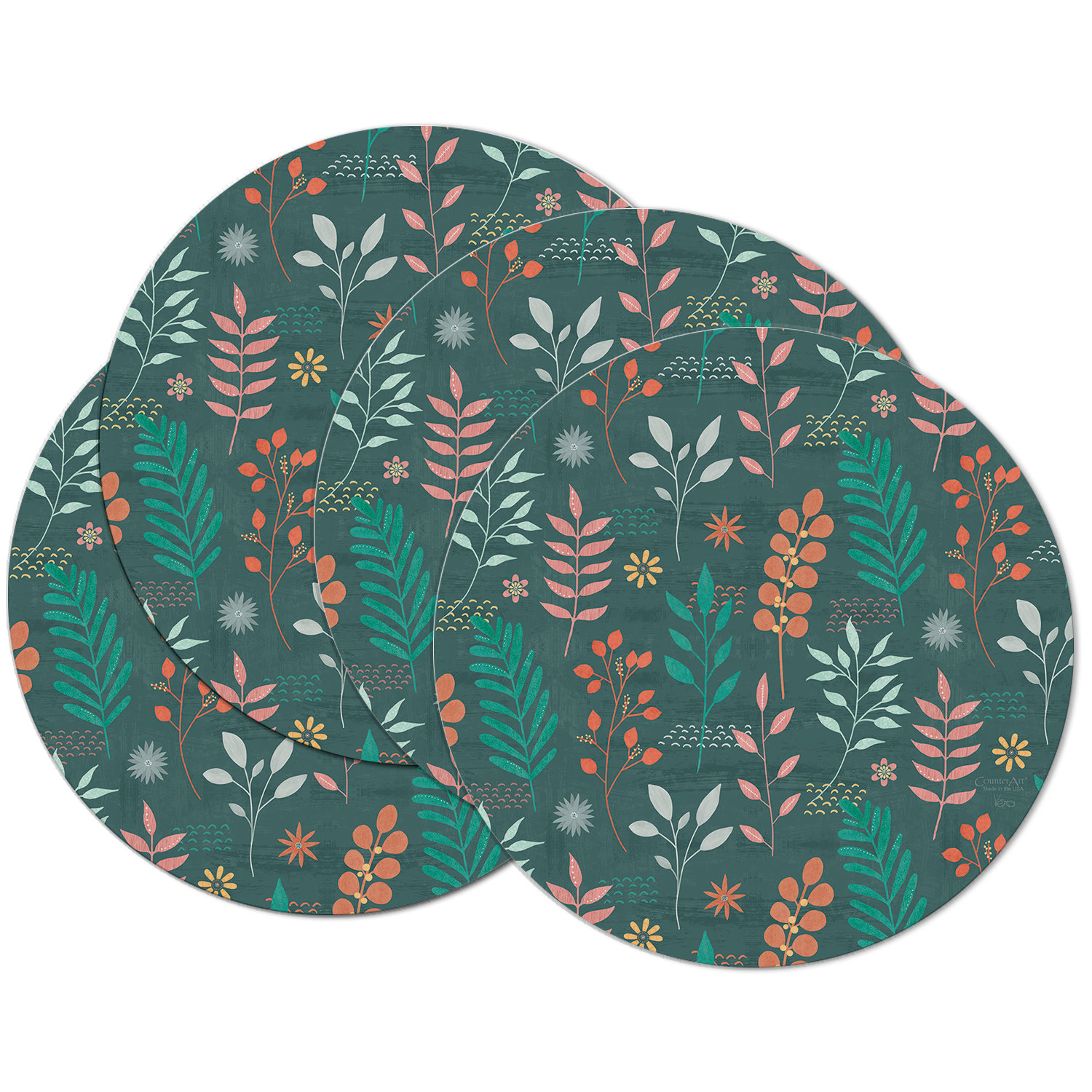 CounterArt 4 Piece Placemat Set Wayfair