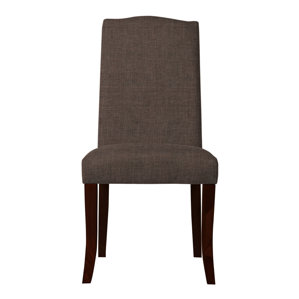 Guttenberg Solid Back Upholstered Parsons Chair ..