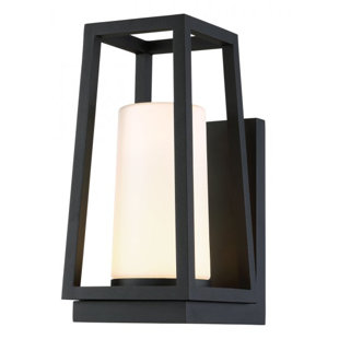 Best Wilmoth 1 Light LED Outdoor Sconce By Breakwater Bay Outdoor Lighting Wilmoth 1 Light LED Outdoor Sconce By Breakwater Bay Outdoor Lighting