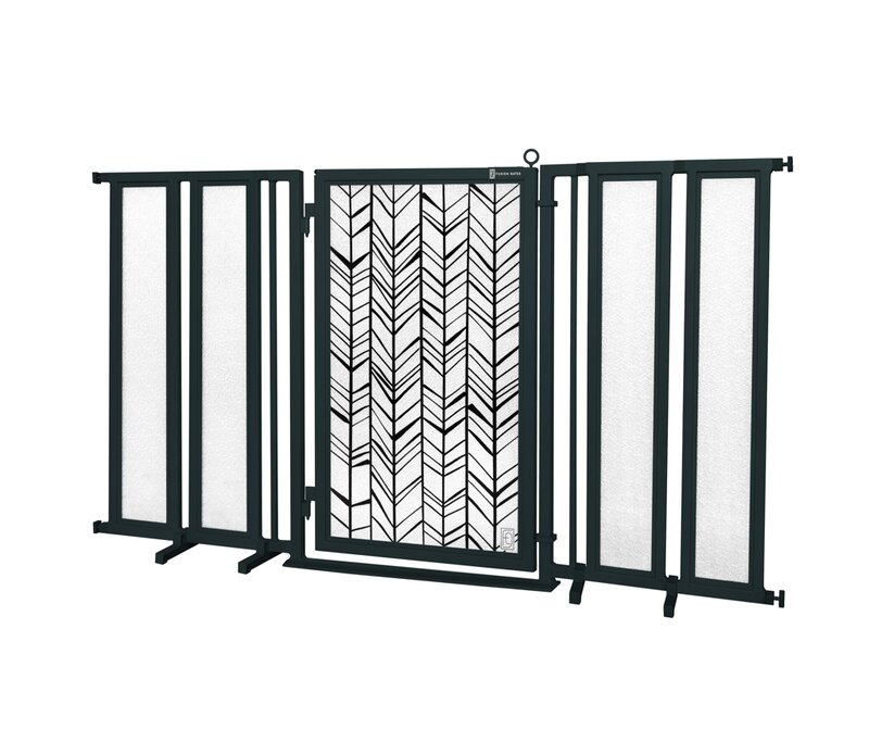 black safety gate