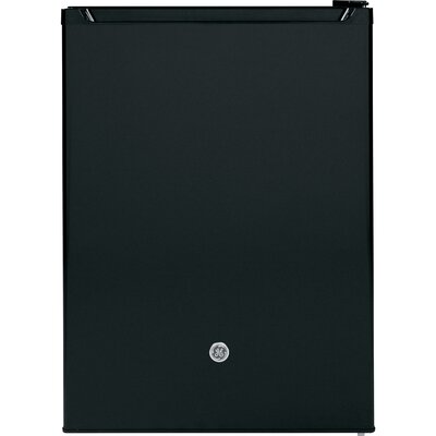 GE Appliances 23.62-inch 5.6 cu. ft. Convertible Compact Refrigerator with Freezer  Finish: Black