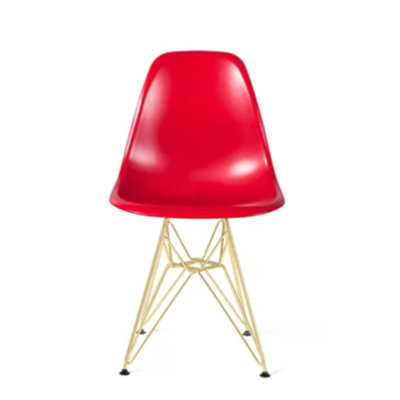 Eiffel Side Chair Set of 2 American furniture brand Color Red