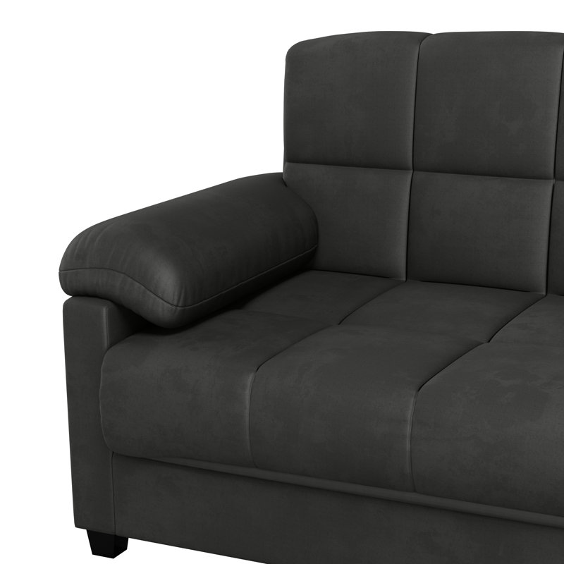 Andover Mills Minter 87 Pillow Top Arm Sleeper Sofa Bed Reviews Wayfair