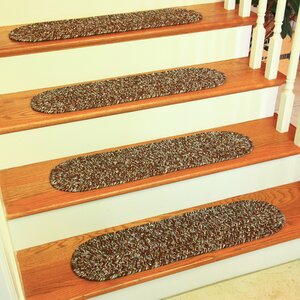 Ceridwenne Brown Indoor/Outdoor Stair Tread (Set of 13)