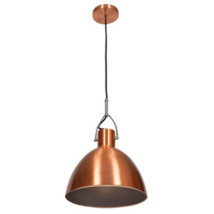 Go to store & view more images Imani Industrial 1-Light Mini Pendant by Trule Teen