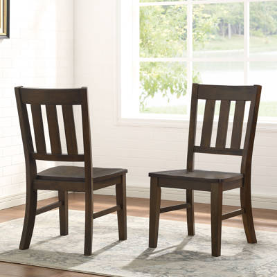 Ebern Designs Taylor Solid Wood Dining Chair Wayfair