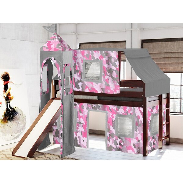 unicorn bunk bed with slide