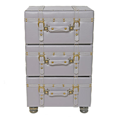 Williston Forge Mederos 3 Drawer Trunk Accent Chest Reviews