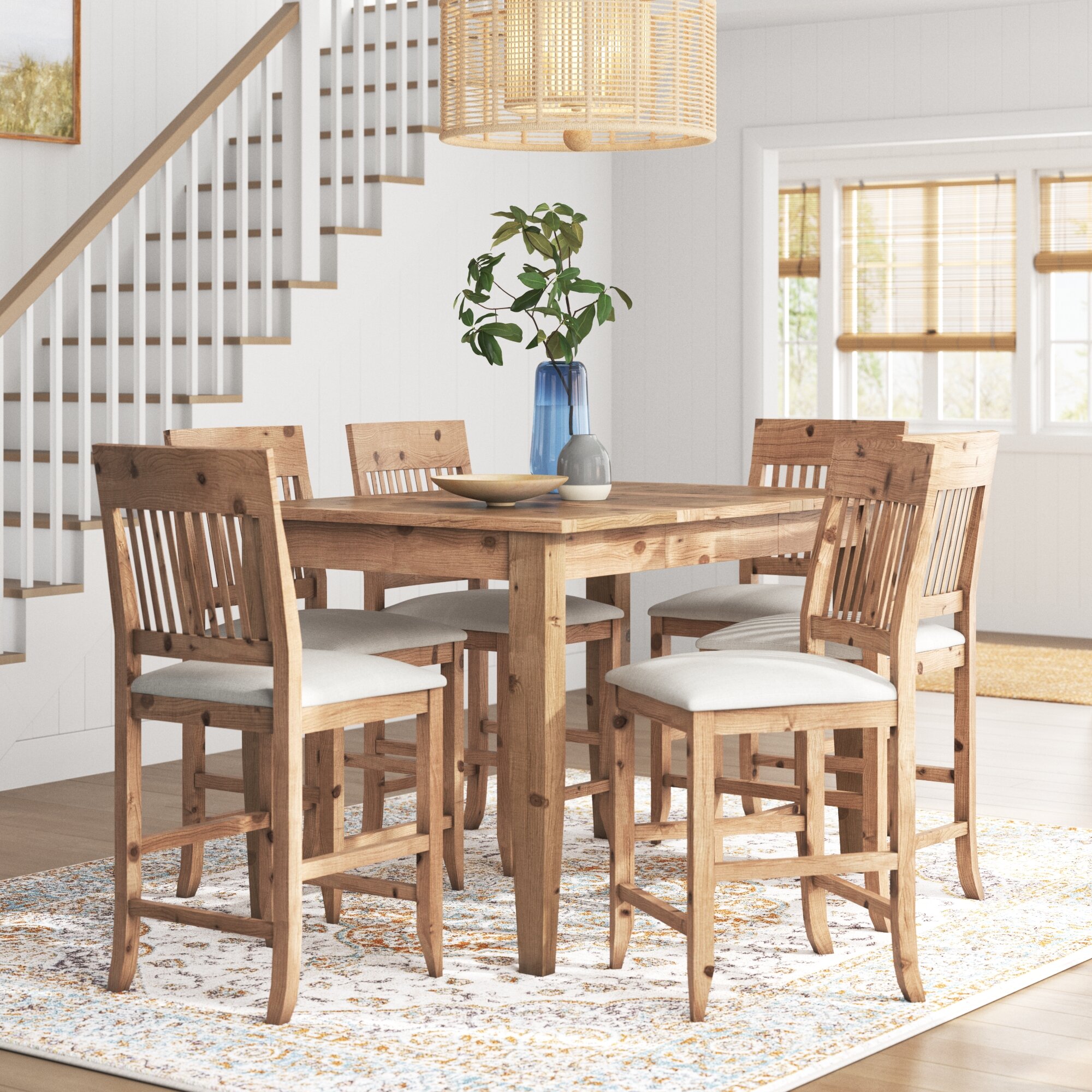 expandable counter height table sets