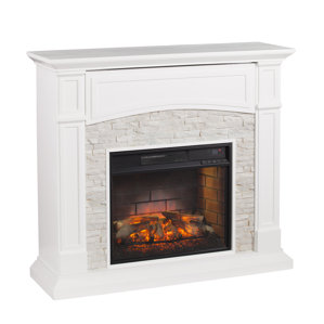 Cameron Infrared Media Electric Fireplace by Beachcrest Home