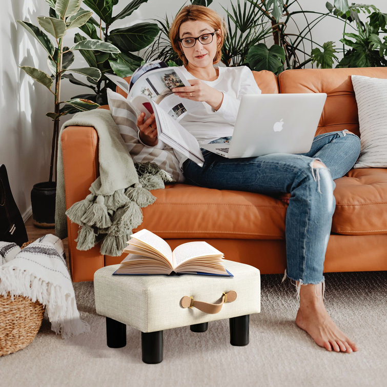 Grey Plush Pouffe with Hidden Storage Height 38.5cm Your Home Gold Trim Velvet Foot Stool Grey Plush Pouffe with Hidden Storage Height 38.5cm Your Home Gold Trim Velvet Foot Stool