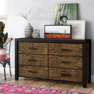 Go to store & view more images Pittson 6 Drawer Double Dresser by Trent Austin Design