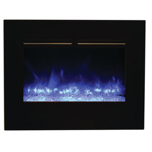 Zero Clearance Wall Mount Electric Fireplace by Amantii
