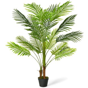 Artificial Palm Tree Plants Pot Home Office Exotic Tropical Decoration Realistic