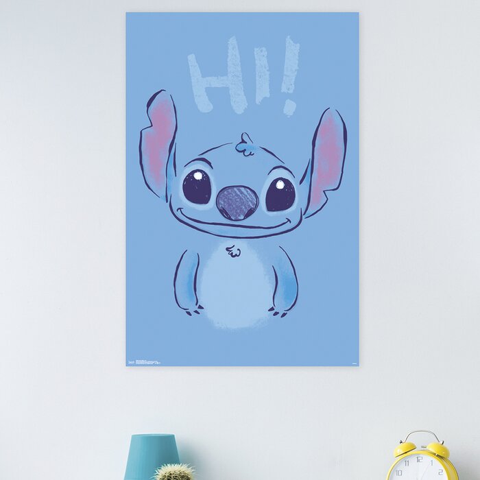 Lilo Stitch Hi Paper Print