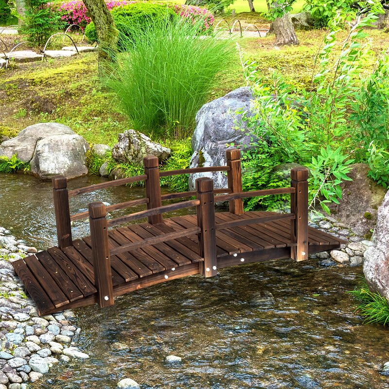 Loon Peak Hinkle Garden Pathway Bridge Reviews Wayfair