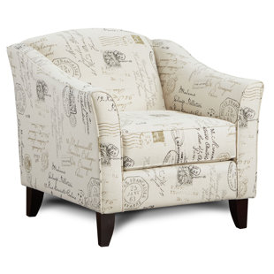 Go to store & view more images Southern Home Furnishings Postcript Graphite Armchair