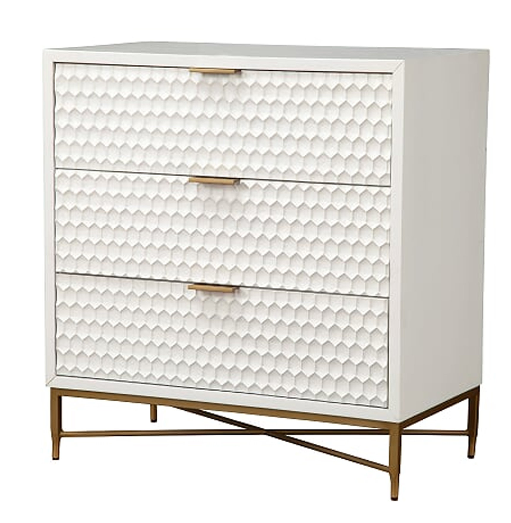 Everly Quinn Carpio 3 Drawer Accent Chest Wayfair