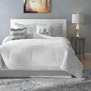 silver bedding set