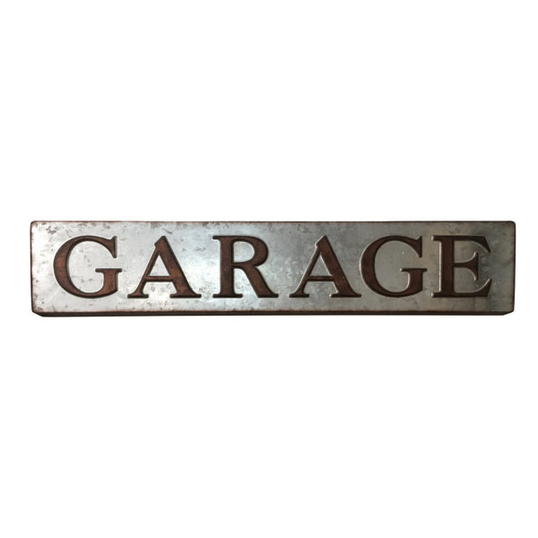Galvanized Metal Sign Wayfair