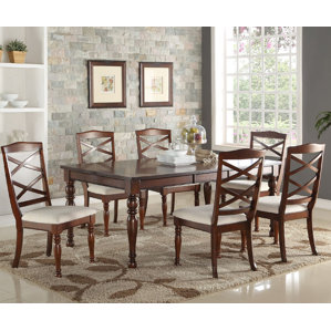 7 Piece Dining Set by Infini Furnishings
