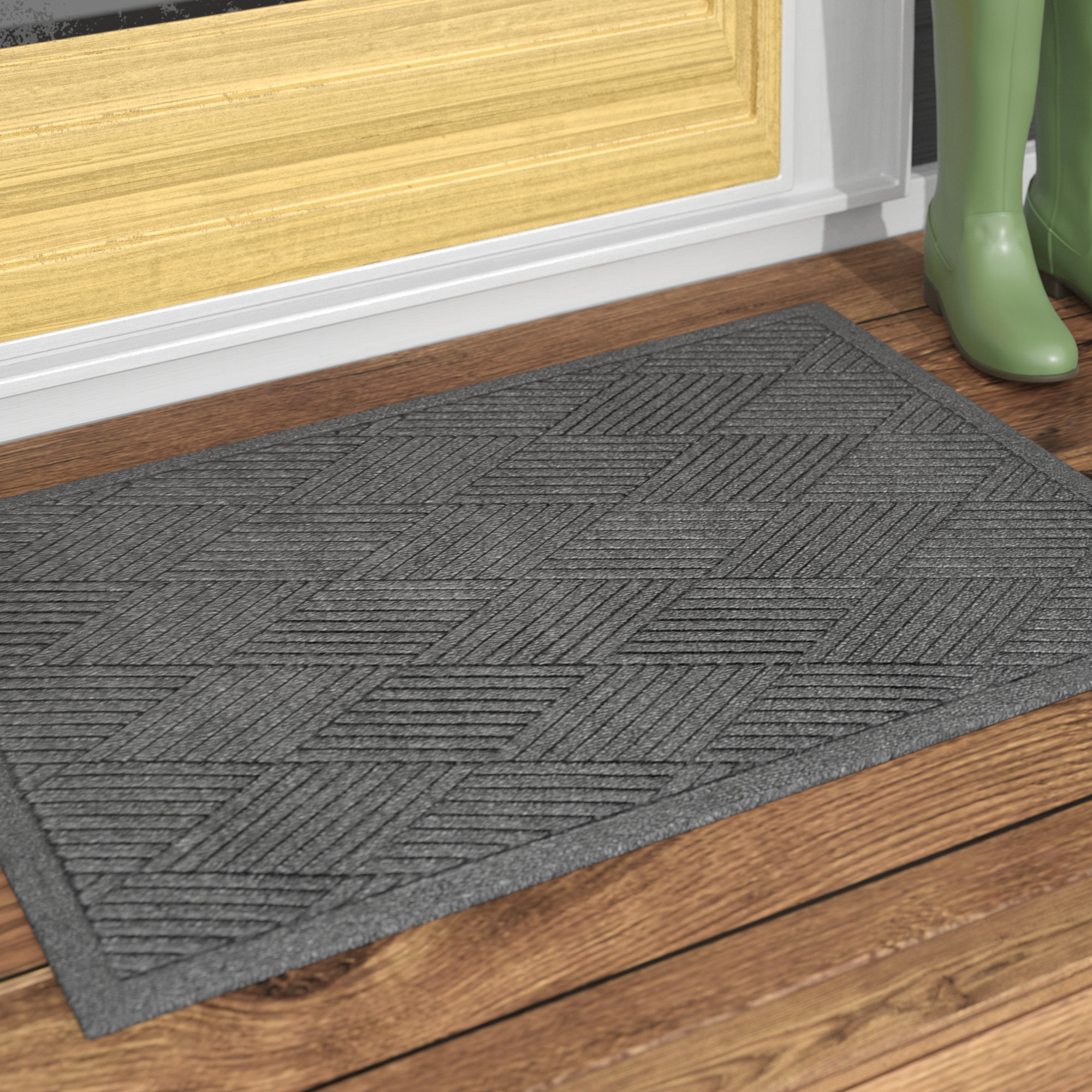 Ivory Highest Industrial Quality Vinyl Flooring Ribbed Slip Resistant