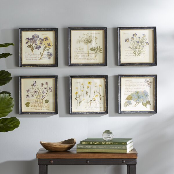 Birch Lane™ Heritage 'Square Wood Framed Wall Decor with