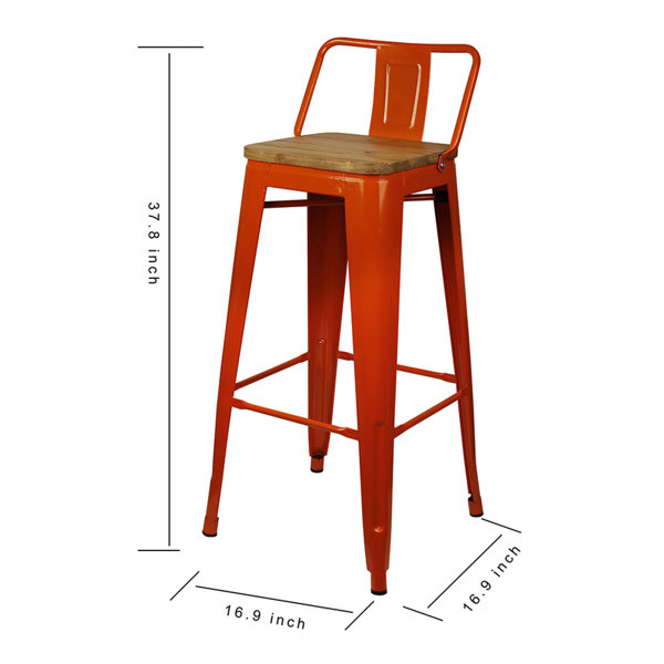 Williston Forge Haun 30 Bar Stool Wayfair