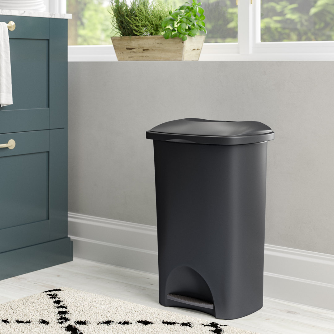 Family Kitchen 50 Litre Step on Rubbish Bin