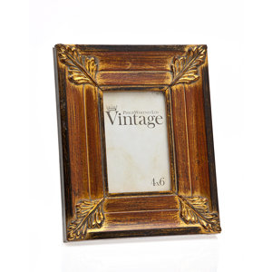 Vintage Leaf Picture Frame
