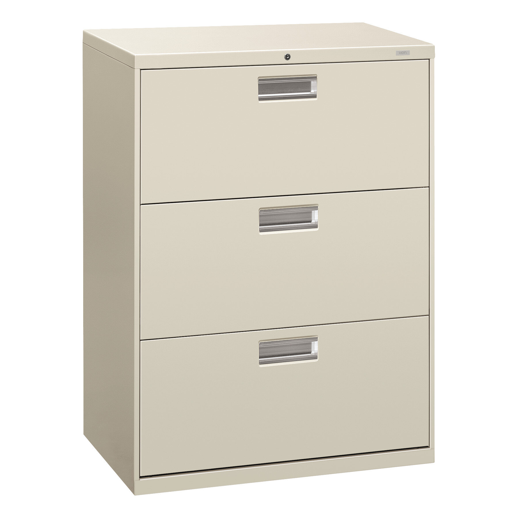 hon white file cabinet