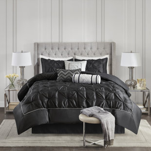 Benjamin Microfiber 7 Piece Comforter Set