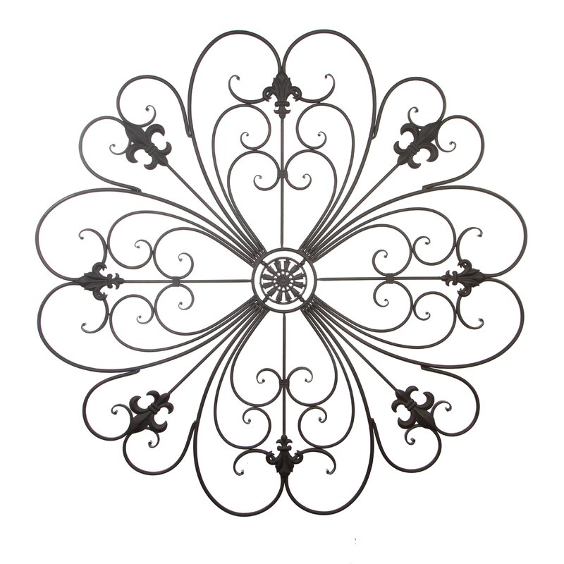 Fleur De Lis Living Wall Décor & Reviews | Wayfair