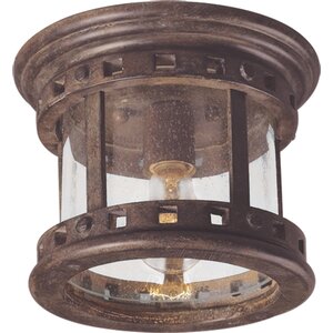 Billancourt 1-Light Outdoor Flush Mount