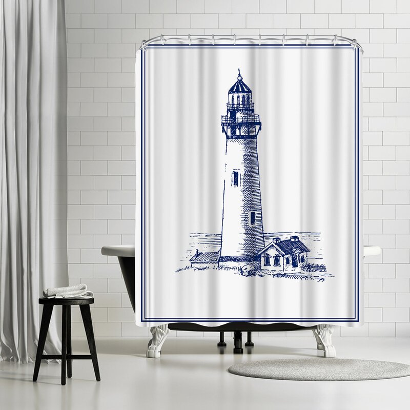 lighthouse shower curtains at kohl's