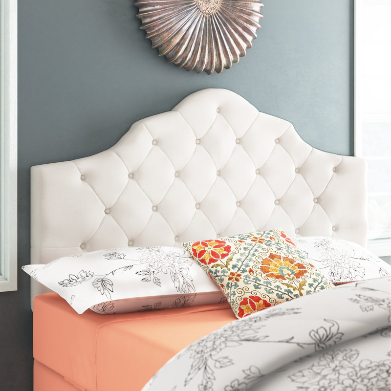Alcott Hill Harbert Full Queen Upholstered Panel Headboard Reviews Wayfair