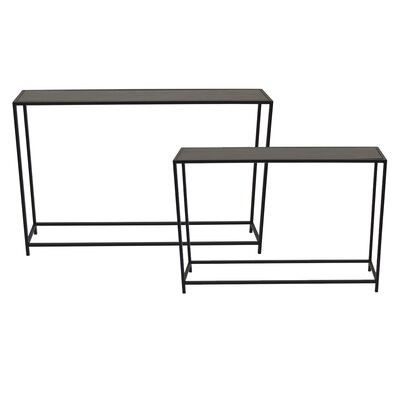 17 Stories Furkan 2 Piece Console Table Set