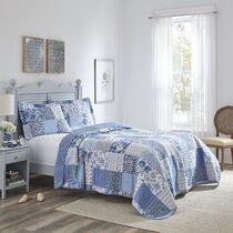 Details about   Laura Ashley HomeRowland Collection Bedding Full/Queen Blue 