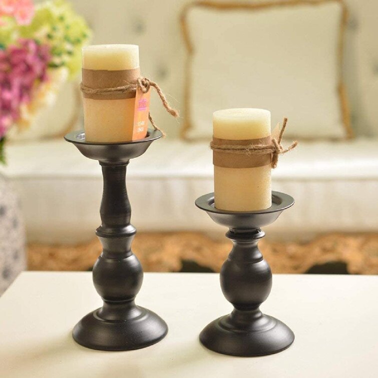 Set of 3 Youngs Resin Tea Light Candle Holder 3-Inch 
