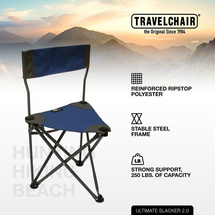 MNTT Folding Stool Portable Lightweight Slacker Chair,Easy to Carry for Picnic Camping Travel Slacker Fishing Tripod Chair Stool 