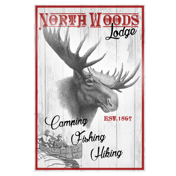 Millwood Pines North Woods Moose Wall Décor Wayfair Millwood Pines North Woods Moose Wall