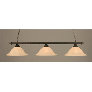 Go to store & view more images Red Barrel Studio Waite 3-Light Pool Table Light