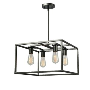 Raeann 4-Light Foyer Pendant