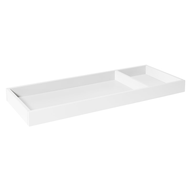 Universal Changing Table Topper Color: White