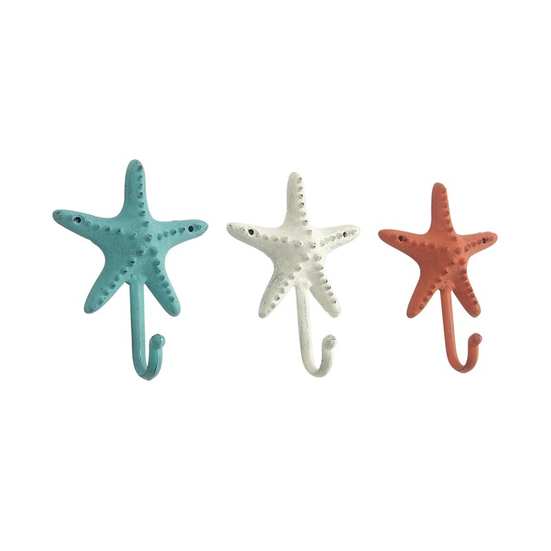 Starfish Wall Mounted Coat Rack & Reviews | Birch Lane