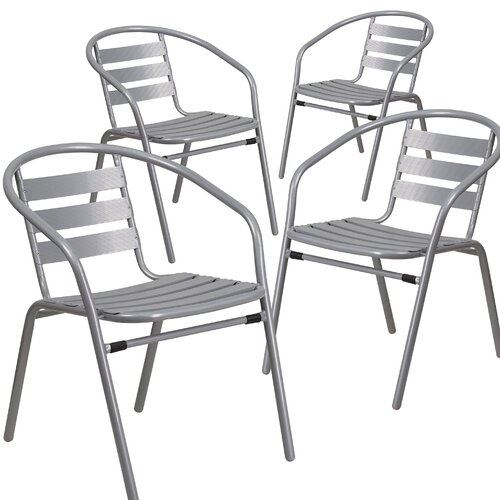 Corrales Stacking Patio Dining Chair Reviews Joss Main